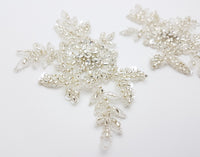 Motif pour robe de mariée/soirée brillant strass et perles · vue 3