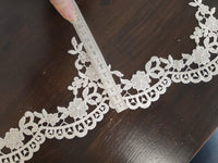 Galon de guipure ivoire robe de mariée · vue 3