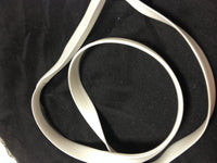 Biais de satin de qualité ivoire clair, ivoire ou blanc véritable · vue 2