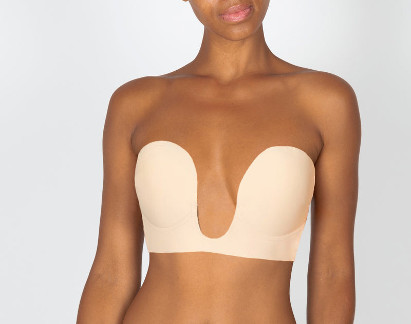 Soutien gorge dos nu adhesif pour mariée