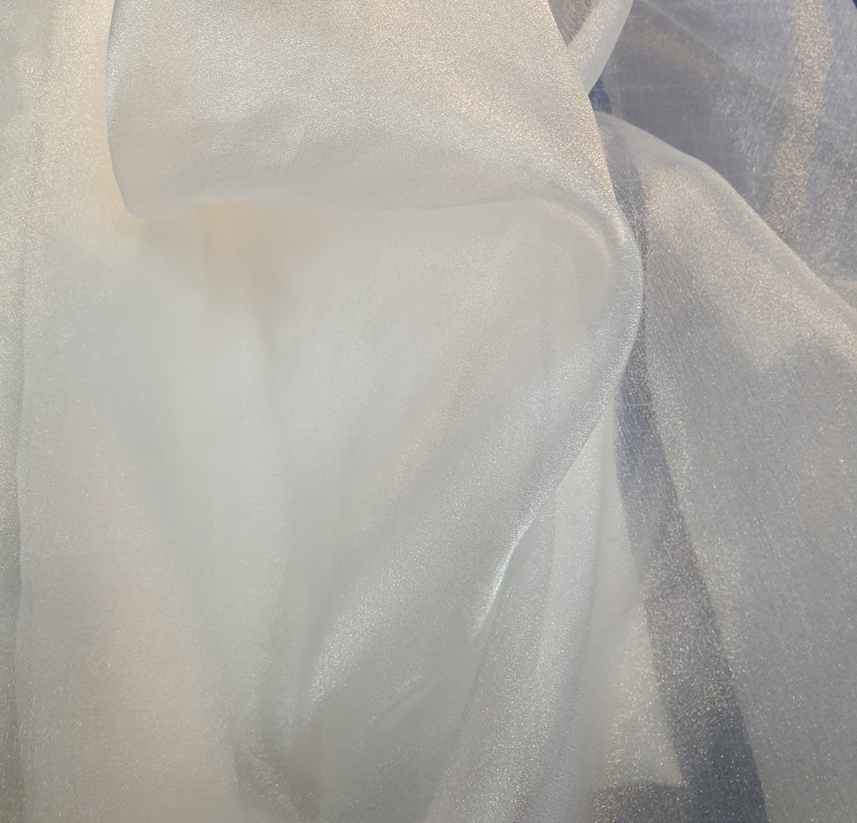Organza cristal brillant ivoire