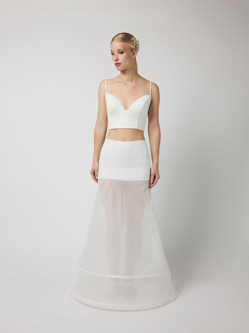 Jupon 2C 230cm pour robe de mariée princesse