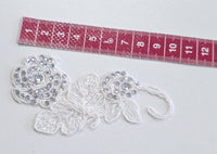 Lot de 3 motifs ivoire avec strass · vue 3