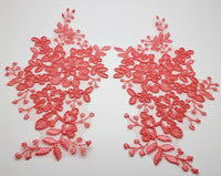 Motifs de dentelle corail