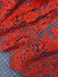 Dentelle de Calais Caudry rouge ou noir · vue 3