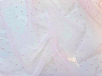 Plumetis rose clair ou rose foncé laize 150 · vue 2
