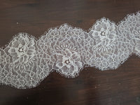 Dentelle fine galon ivoire clair · vue 4