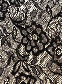 Dentelle nylon noire largeur 40 cm · vue 5