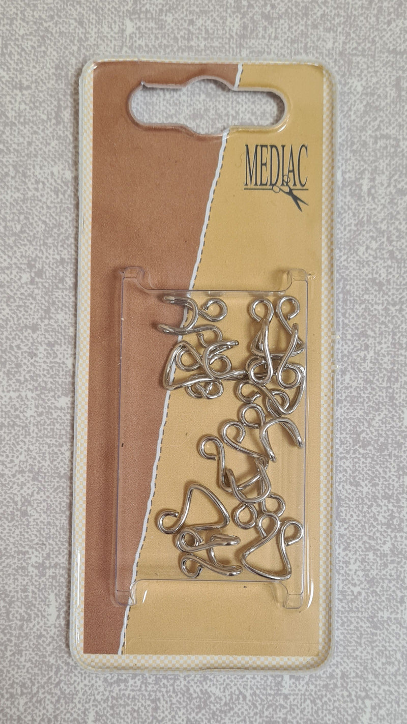 Agrafes taille moyenne 6 pieces