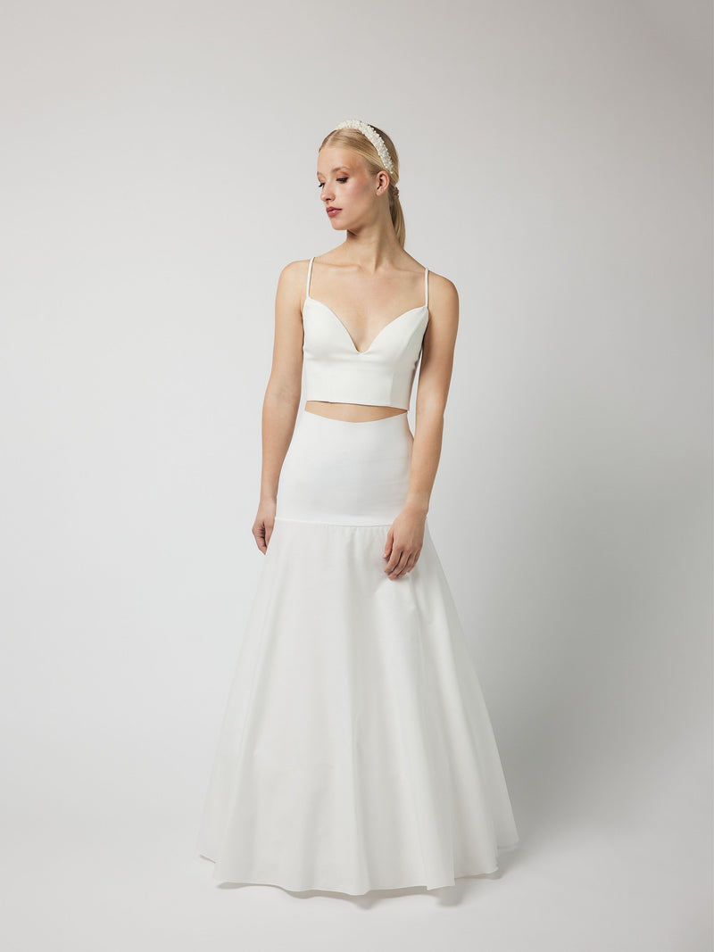 Jupon 1 cerceau 190CM pour robe de mariée ivoire
