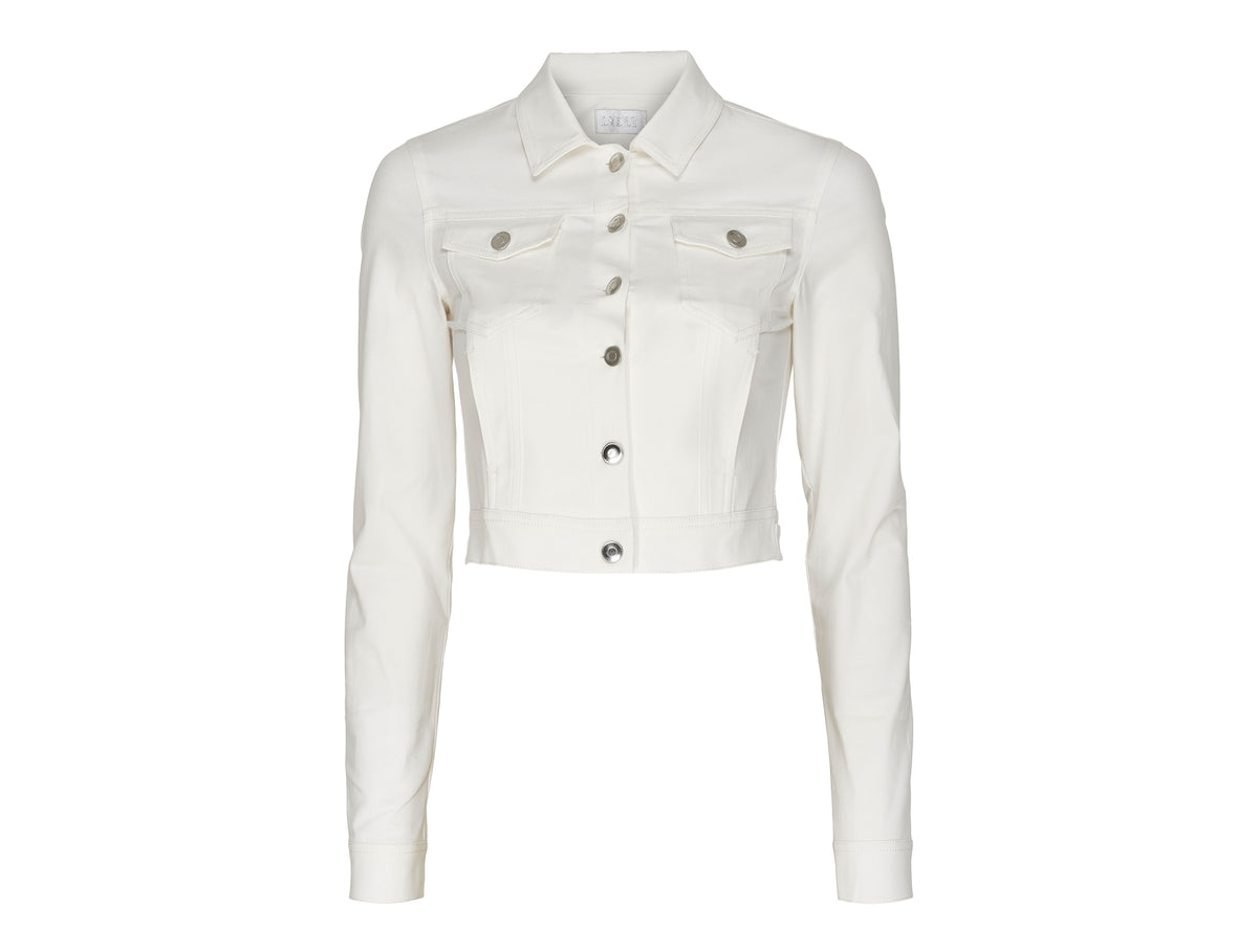 Veste style jean ivoire pour mariée
