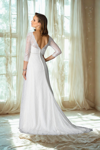 Robe de mariée de grossesse taille 38 · vue 2