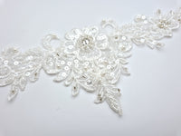 Long motif perles, strass , sequins ceinture ou encolure · vue 4