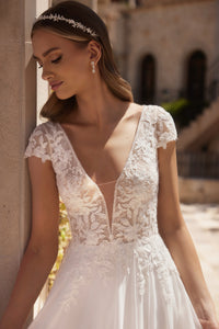 Robe de mariée fluide Agate Bianco