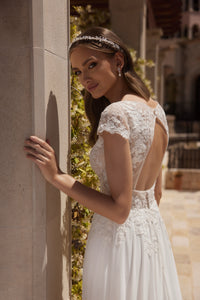 Robe de mariée fluide Agate Bianco